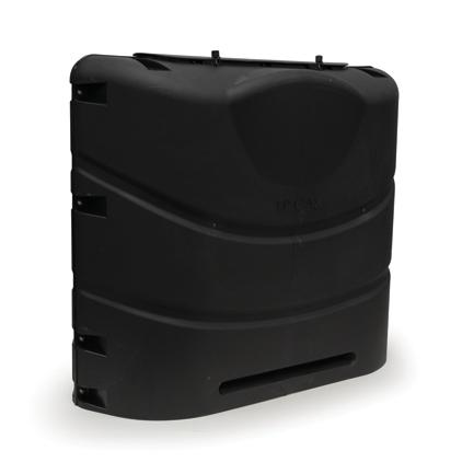 Camco 40539 black rv propane tank cover