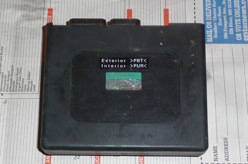 Ecu computer for 2001 kawasaki ninja zx12r used