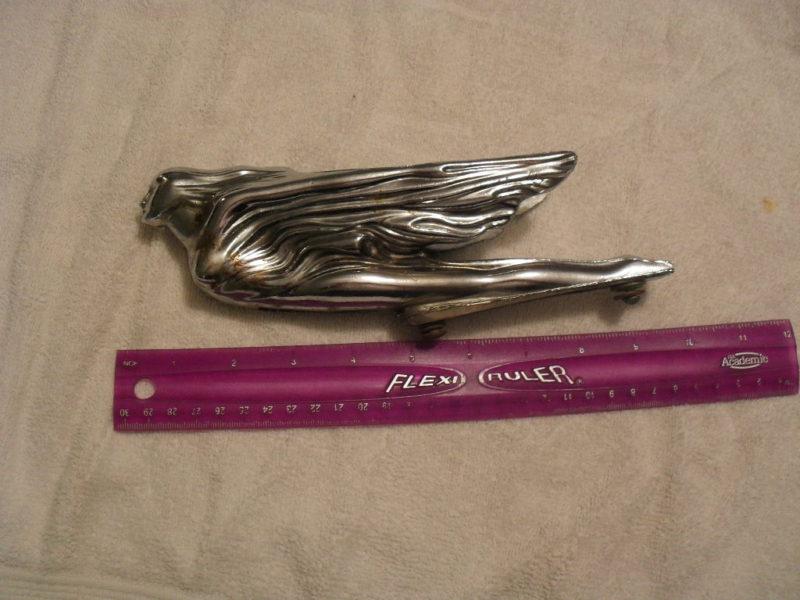 Vintage 1941 cadillac flying goddess hood ornament