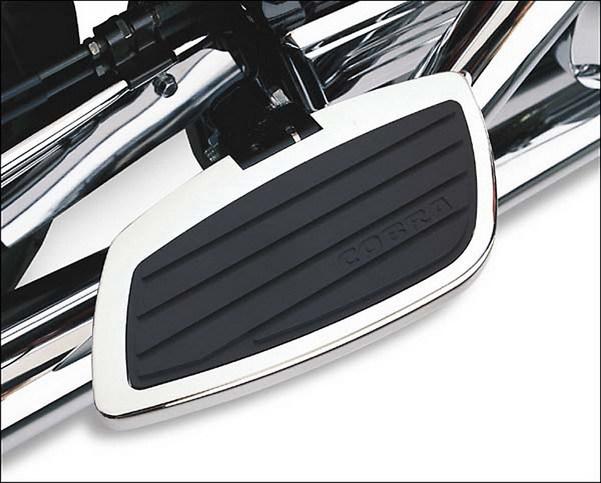 Cobra passenger floorboards swept kawasaki vulcan 900 custom 2007-2012