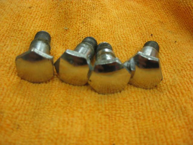 62-67 nova chevelle, malibu ,camaro seat belt bolts chrome hex head 