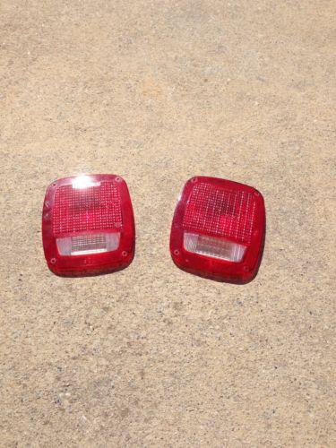 Jeep wrangler tj rear taillight lenses 97-06