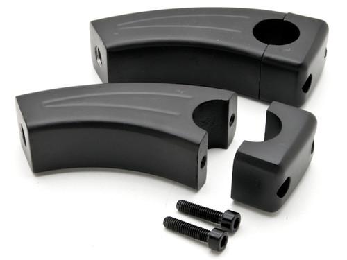 3.5" black motorcycle handlebar pullback risers for victory cross roads jackpot