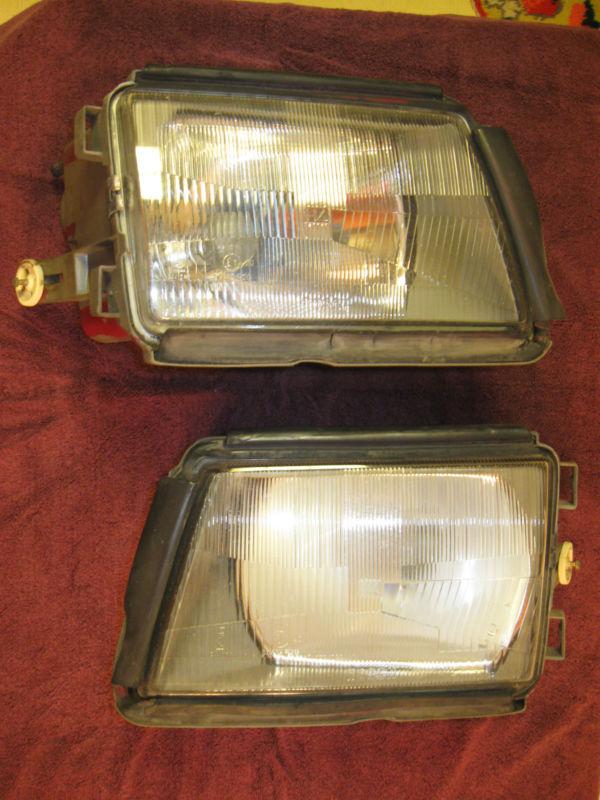 1984 mercedes 500 sec amg euro style headlight assemblies