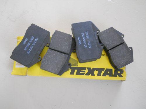  porsche 911 brake pads-set of four-textar-new