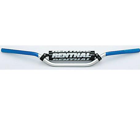 Silver/blue renthal 7/8" alum. handlebars cr125r/250r/250f/250x