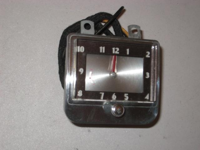1949-1950 chevrolet electric clock accessory ( n.o.s. )
