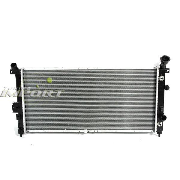 2002-2007 buick rendezvous 3.4l 3.5l v6 ohv a/t radiator assembly pontiac chevy