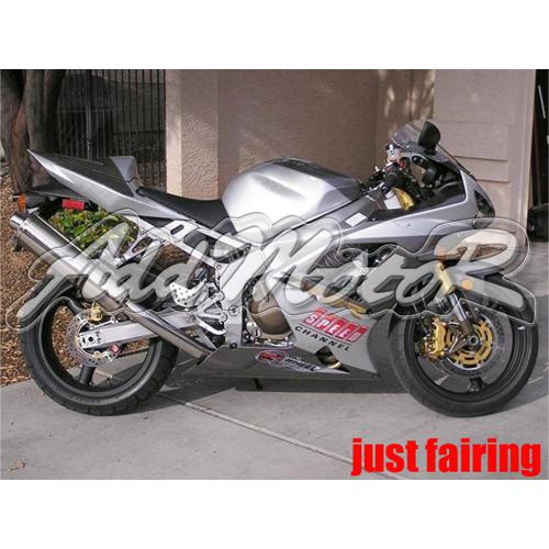 Injection mold fairing zx636 03 04 zx6r zx 6r 2003 2004 zx-6r grey silver ls6303