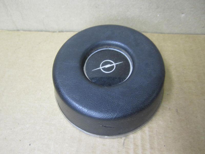 Opel gt 77 1977 steering wheel horn pad with emblem