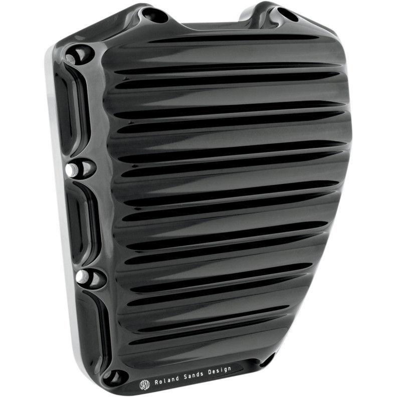 Roland sands black nostalgia cam timing cover for 2001-2012 harley twin cam