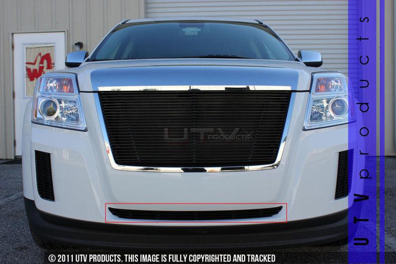 2010 - 2013 gmc terrain bumper billet grille black kit 1pc lower custom