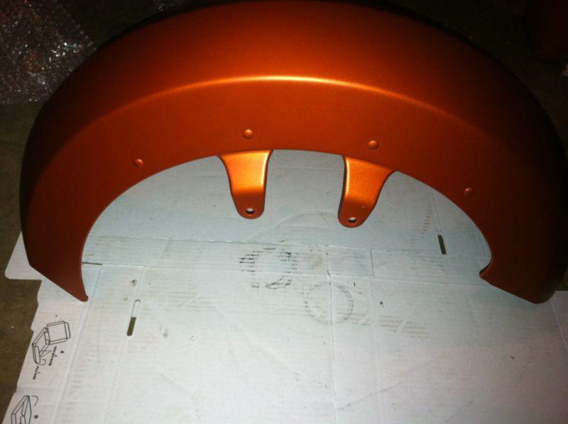 2012 victory cross country front fender  (new take off ) sunset nuclear orange