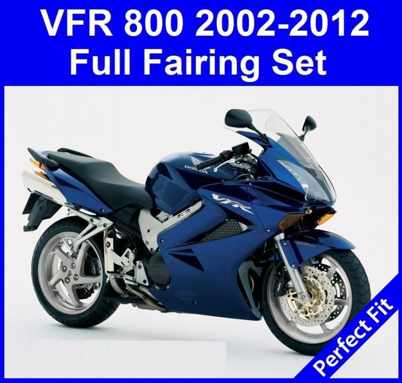 Fit honda vfr 800 02 03 04 05 06 07 08 09 00 11 12 2002-2012 fairing kit #06 f