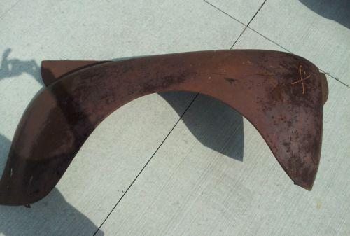 Nos oem r right passenger side fender 1941 chrysler royal woody saratoga c28