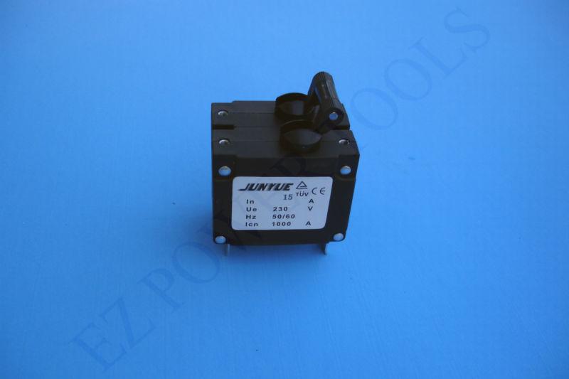 Junyue circuit breaker 2 pole 15a 230v 50/60hz = 2*yikuang 1-pole l-dz8-30/1610