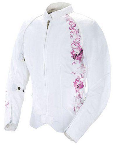 Joe rocket womens heartbreaker 2.0 jacket white m/medium