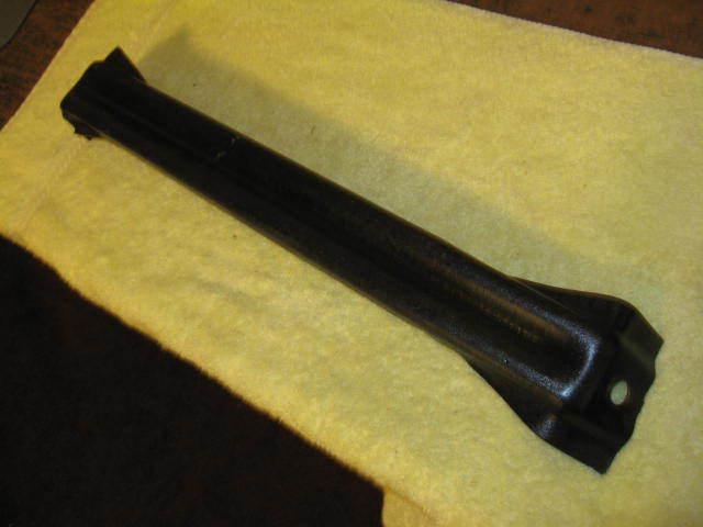 1955 chevy rear  bumper quarter  bracket driver side    55