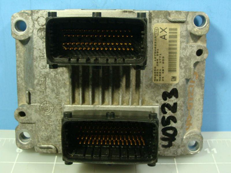 01-05 saturn l300 engine computer module ecu ecm 0261204591 ax / 24407653