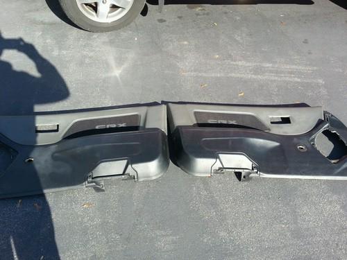 89-91 crx oem si door panels great shape