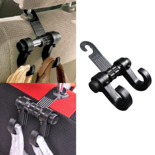 Universal car hanger auto bags organizer hook car seat headrest holder