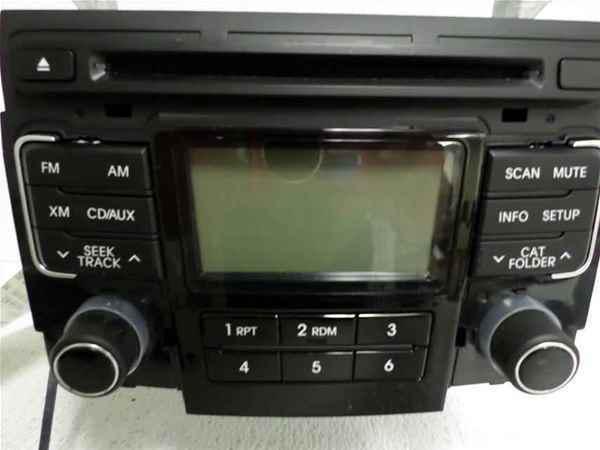 2011 hyundai sonata cd player satellite mp3 radio oem