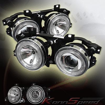 Bmw e34 89-95 525i 535i 540i halo projector headlights