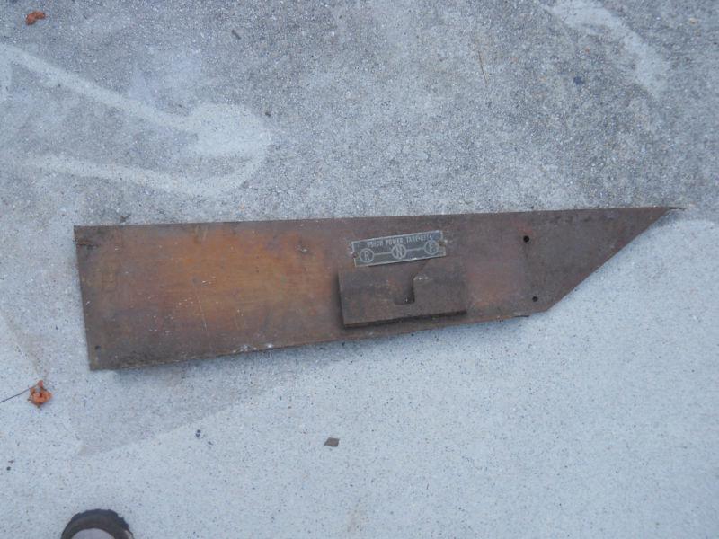 Ww2 us halftrack winch lockout bracket and cab sheet metal