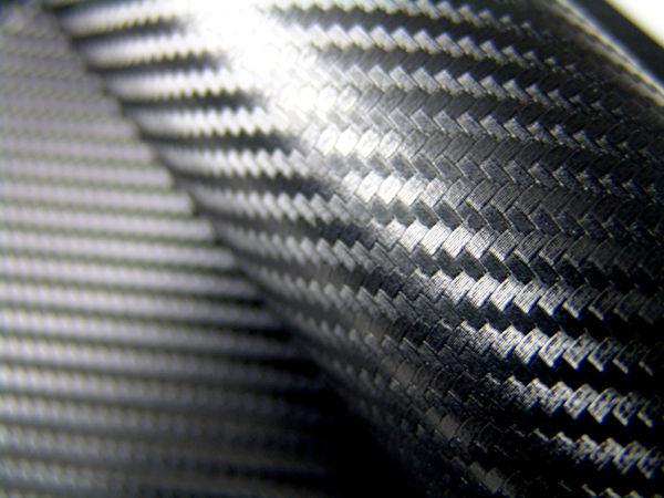 New 7.5" x 59" carbon fiber vinyl 3d sheet wrap film sticker decal roll dash