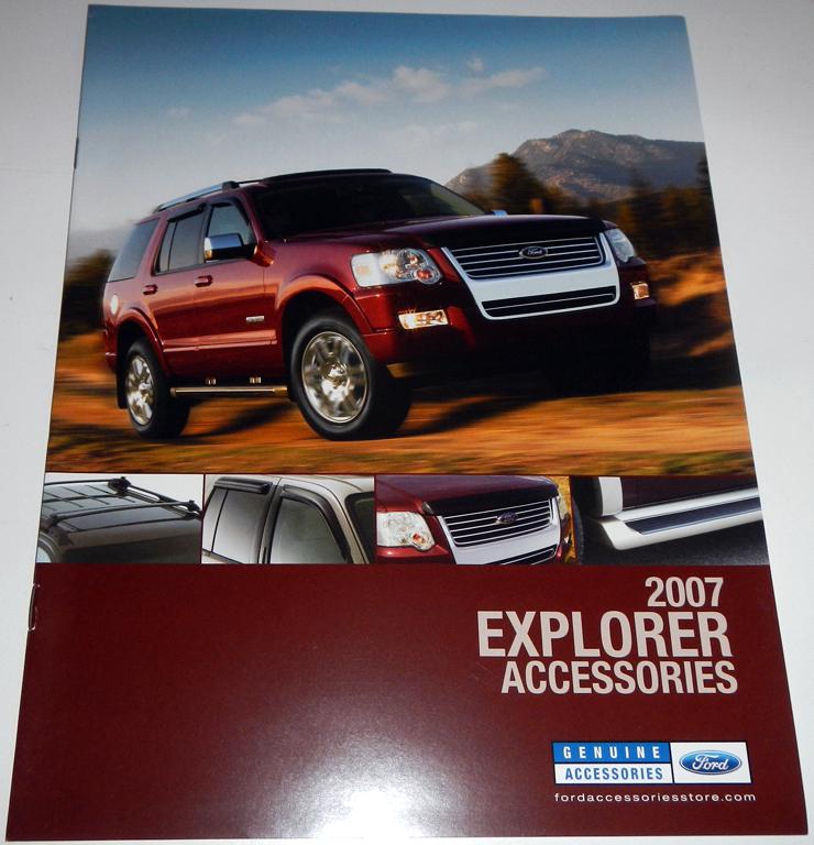 2007 ford explorer accessories brochure