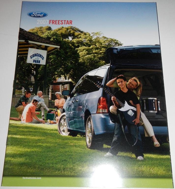 2007 ford freestar literature brochure