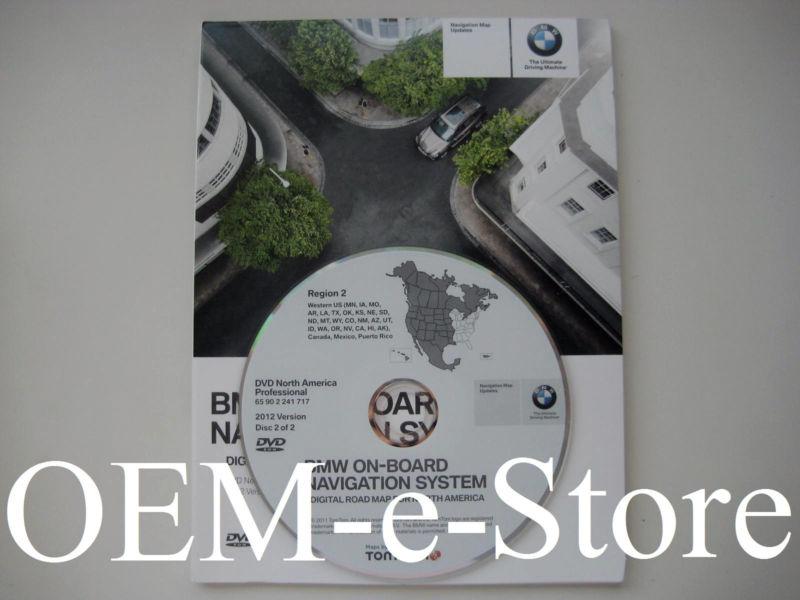 2012 update west coast for 2006 bmw 3 series sedan & wagon navigation dvd map