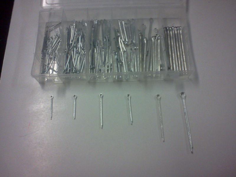 180 pc. cotter pin assortment auto car truck trailer boat 