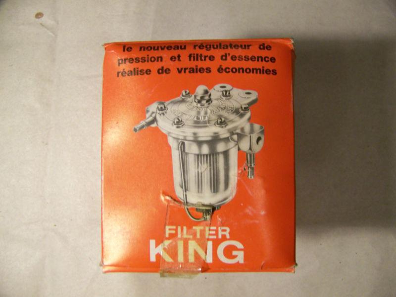 Filter king fuel pressure regulator and filter made in italy free fast shipping!