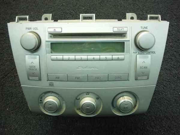 2004-2006 toyota solara oem cd player fm radio lkq