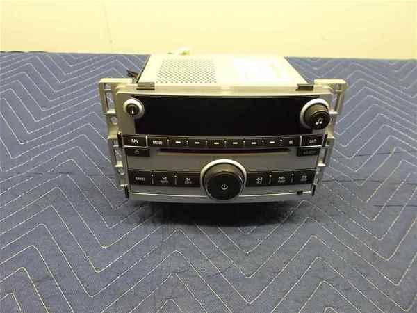 2009-2012 chevrolet malibu radio cd player am/fm oem