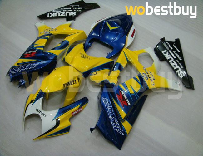 Injection body kit fairing for suzuki gsxr1000 gsxr 1000 k7 2007 2008 07 08 yb5