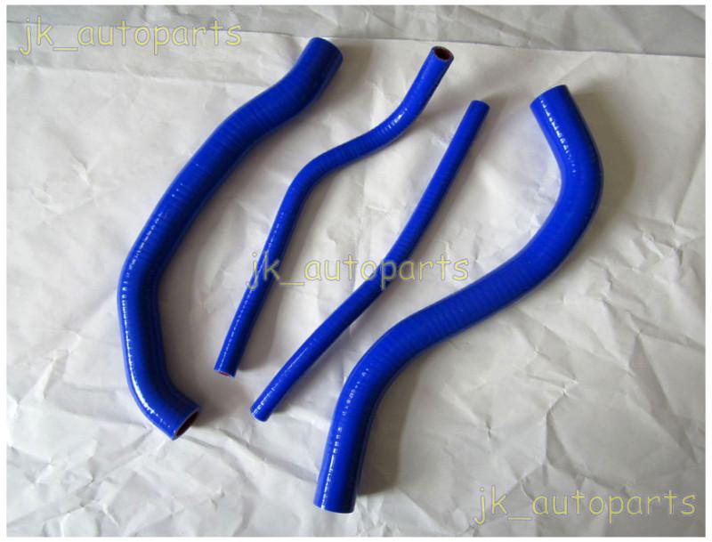 1996-1999 97 98 suzuki gsxr600 gsx r gsxr750 750 silicone radiator blue hose