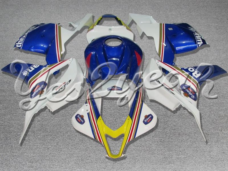 Injection molded fit cbr600rr 2009 2010 2011 2012 rothmans blue fairing zn1010