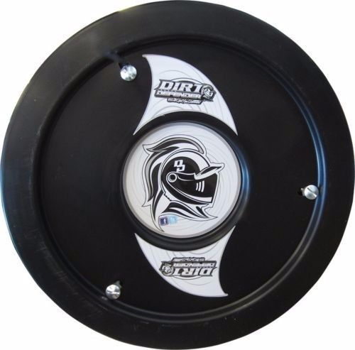 Dirt defender wheel cover dirt racing late model imca -black