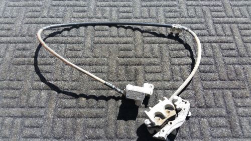 1999 honda cr250r front brake assembly master caliper &amp; line