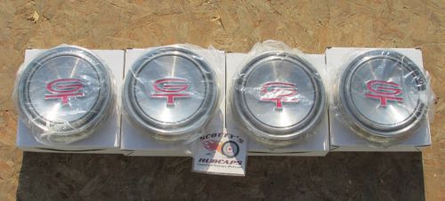 1967, 1968, 1969 ford mustang gt rally wheel center caps hubcaps set of 4 ~new~