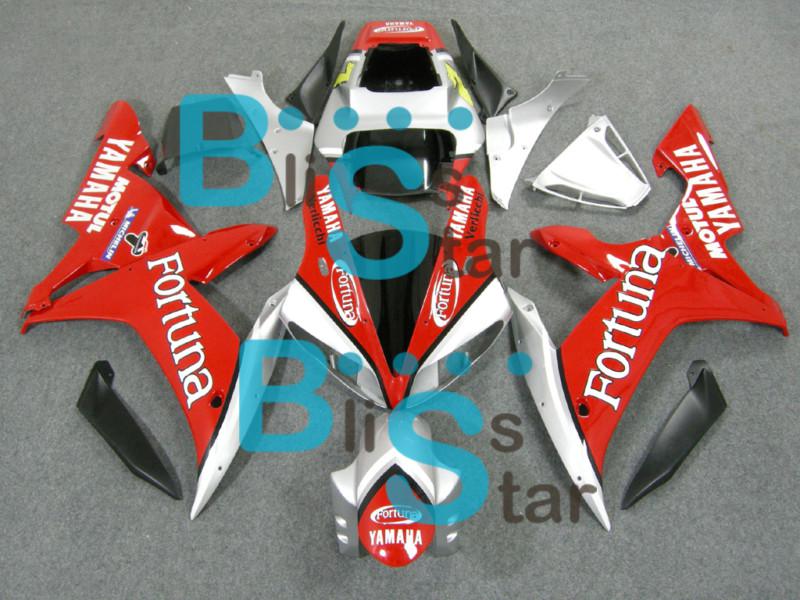 Fairing red silver bodywork plastic set fit for yzf-r1 2002-2003 ye04 w8