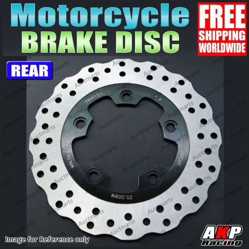 Solid rear brake disc rotor for suzuki gsf400 89-94 89 90 91 92 93 94 gs