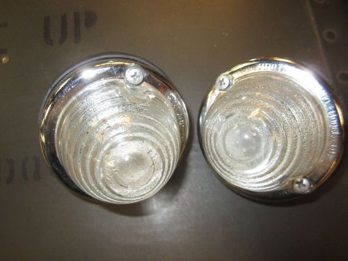 Vintage 1950&#039;s auto lamp chicago model 491 beehives lights  brand new
