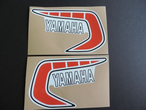 1981 yamaha yz 250 465 euro model gas tank decal set. ahrma