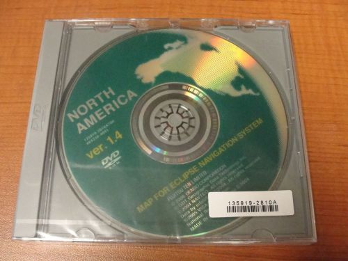 North america dvd map for eclipse navigation system original