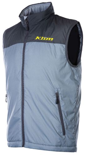 Klim mens grey torque snowmobile mid-layer vest snocross snow