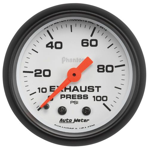 Auto meter 5726 phantom mechanical exhaust pressure gauge