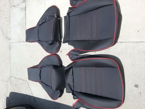 Porsche 944 911 951 964 968 85-94 seat kit new upholstery black custom